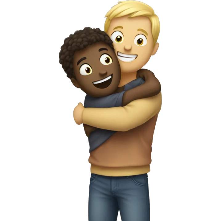 Hugging emoji