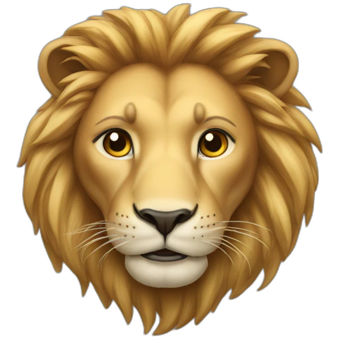 Female lion emoji