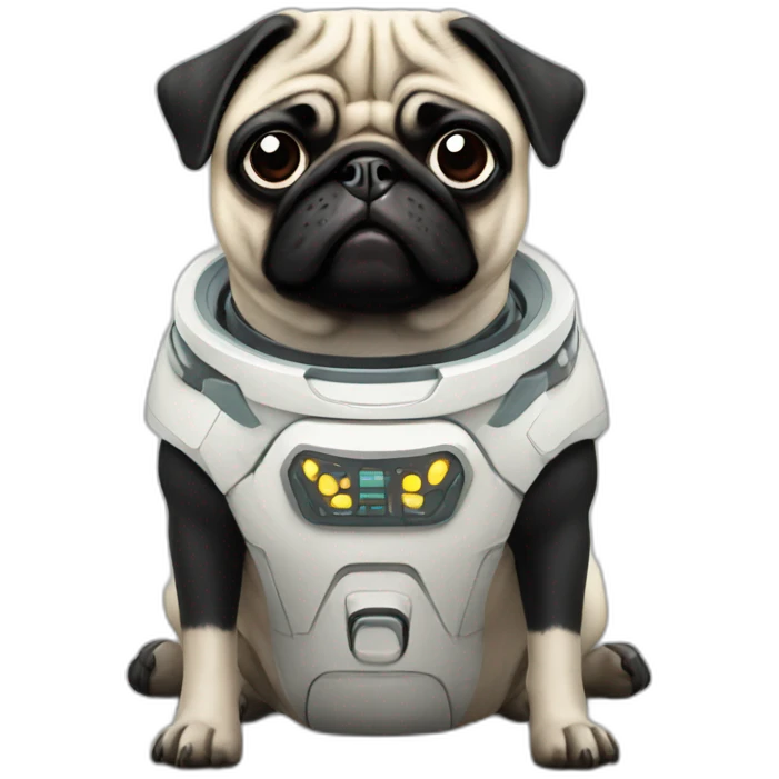 pug-sci-fi-money emoji