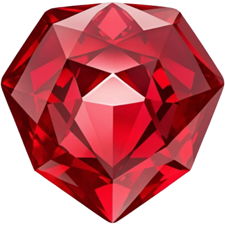gem glitter red emoji