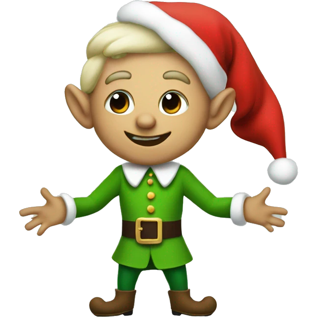 christmas elf doink emoji