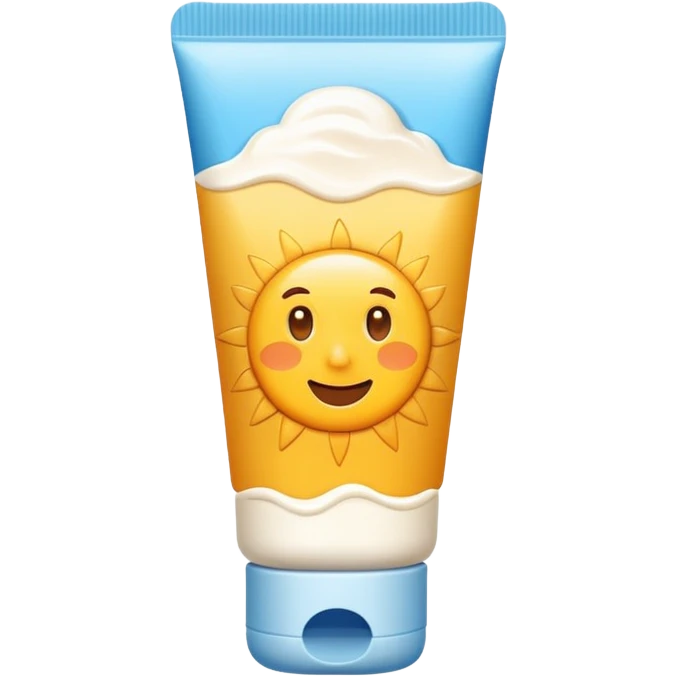 sunblock emoji