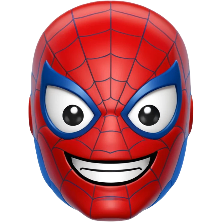 Spiderman Lego head emoji