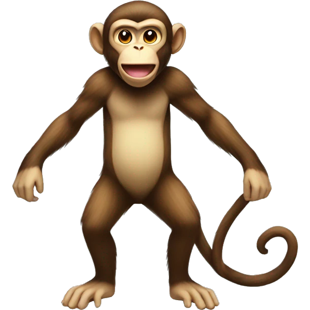 Pokémon Monkey full body emoji