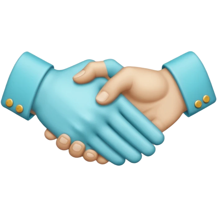 make it the exact hex color of A8F2F9, the last picture the handshake emoji emoji