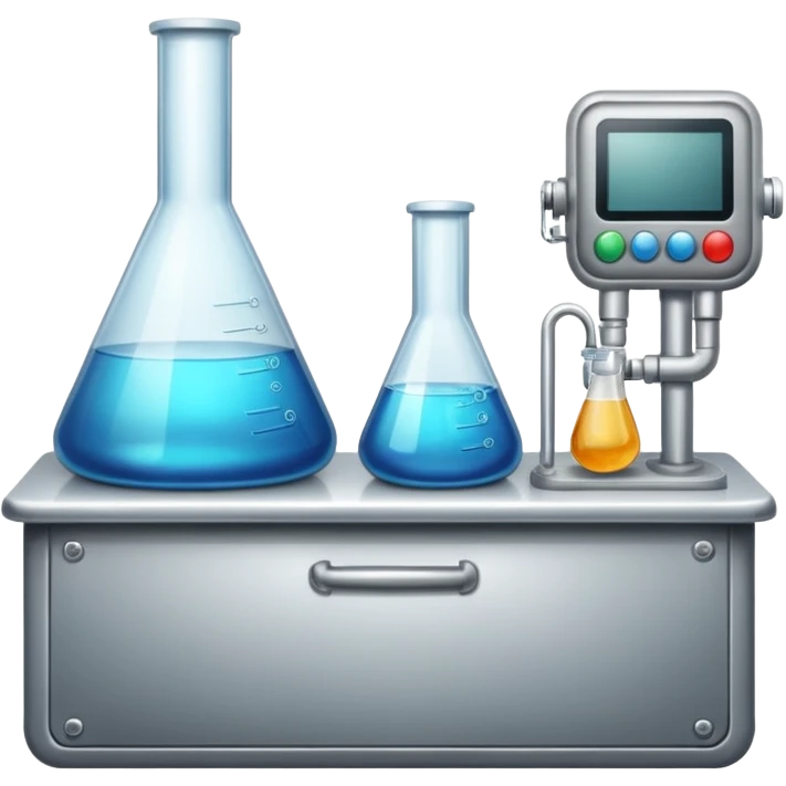 Secretive big lab in a deserted place emoji