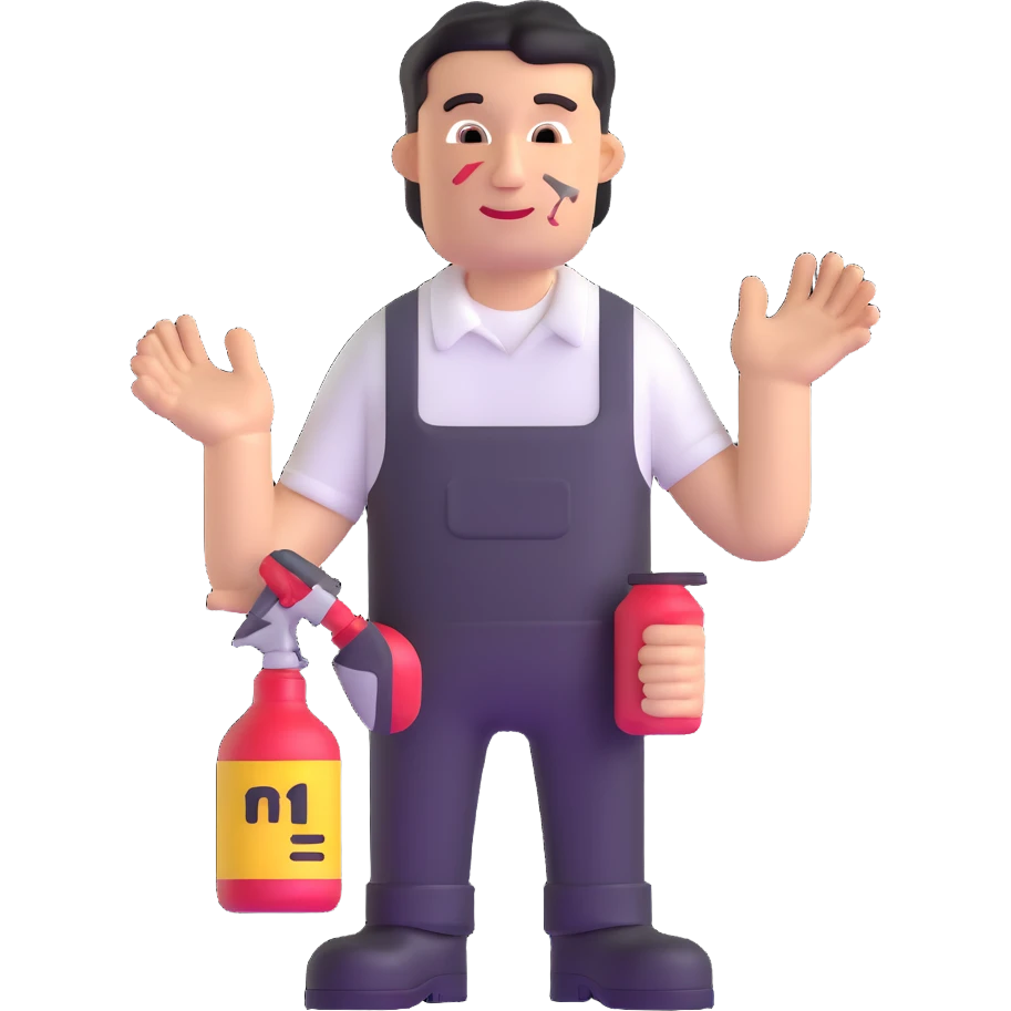 mechanic with grease stains emoji