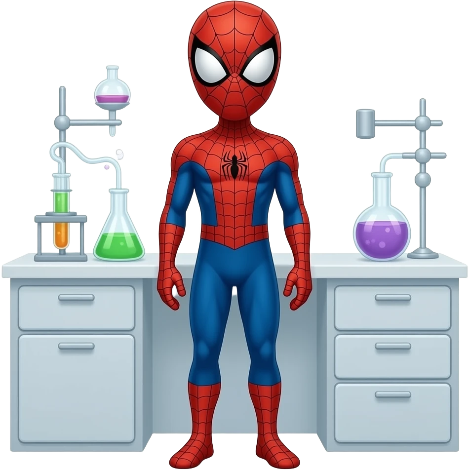 CHEMISTRY spiderman emoji
