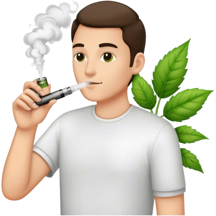 vape smoking natural plants emoji