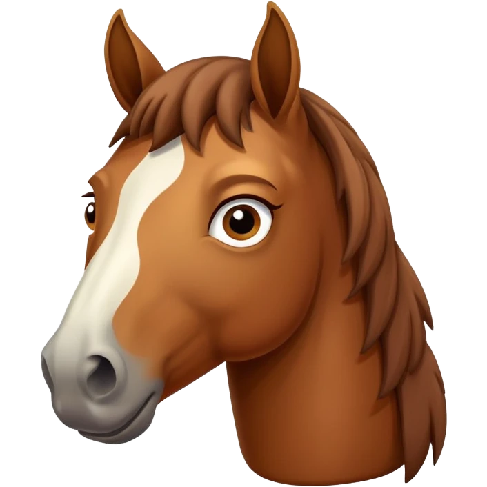 confused horse emoji