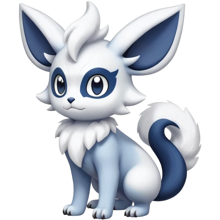 Meowstic-Absol-Minccino-Pokémon-Fakémon-hybrid-creature (full body) emoji