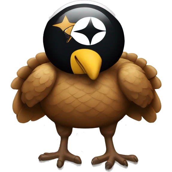 Pittsburgh Steelers Turkey emoji