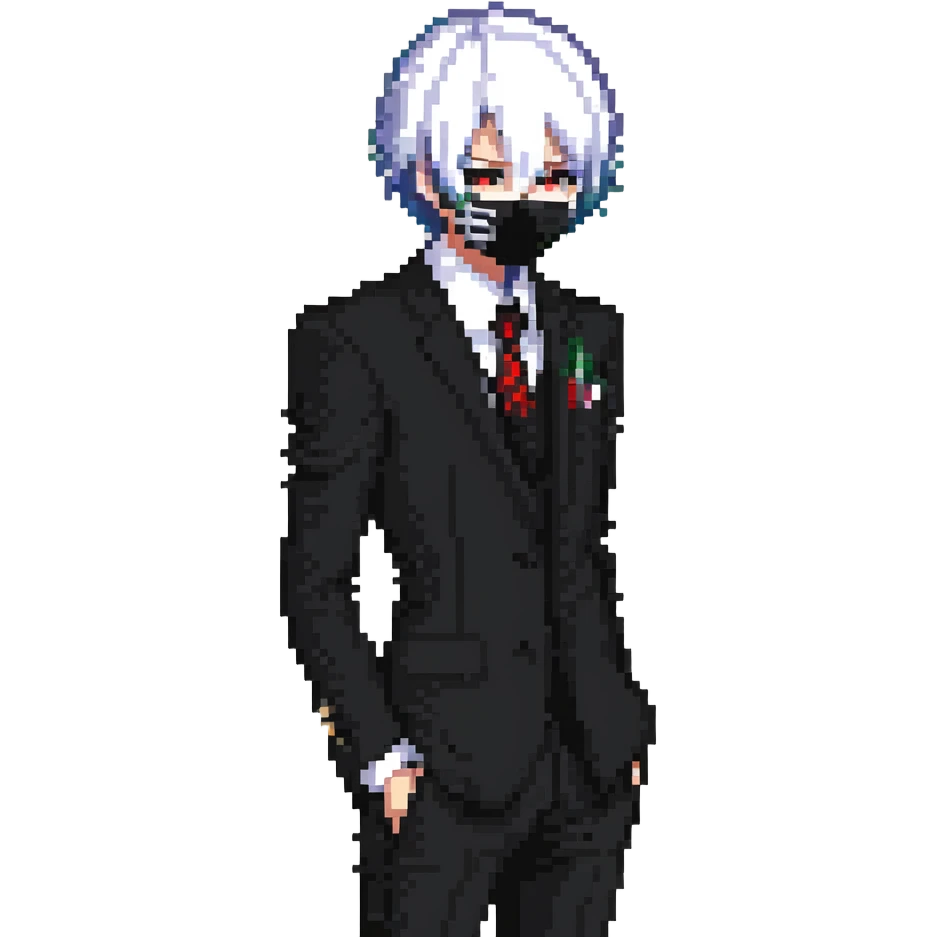 Kaneki from Tokyo Ghoul twerking emoji