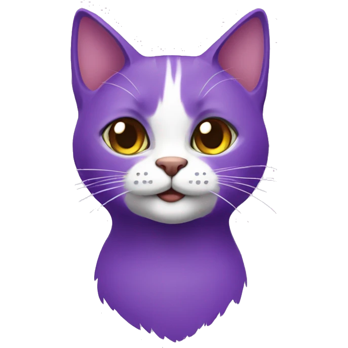 Gato roxo  emoji