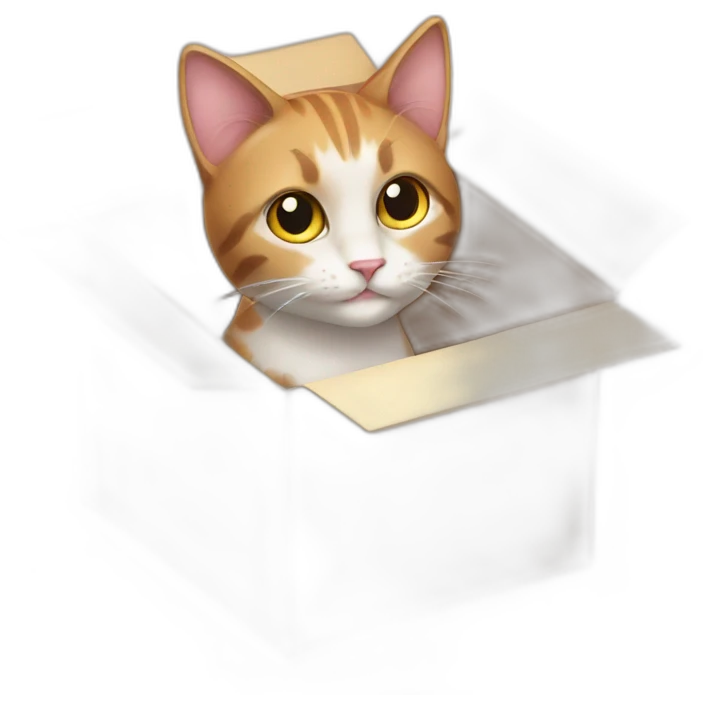 cat in gift box emoji