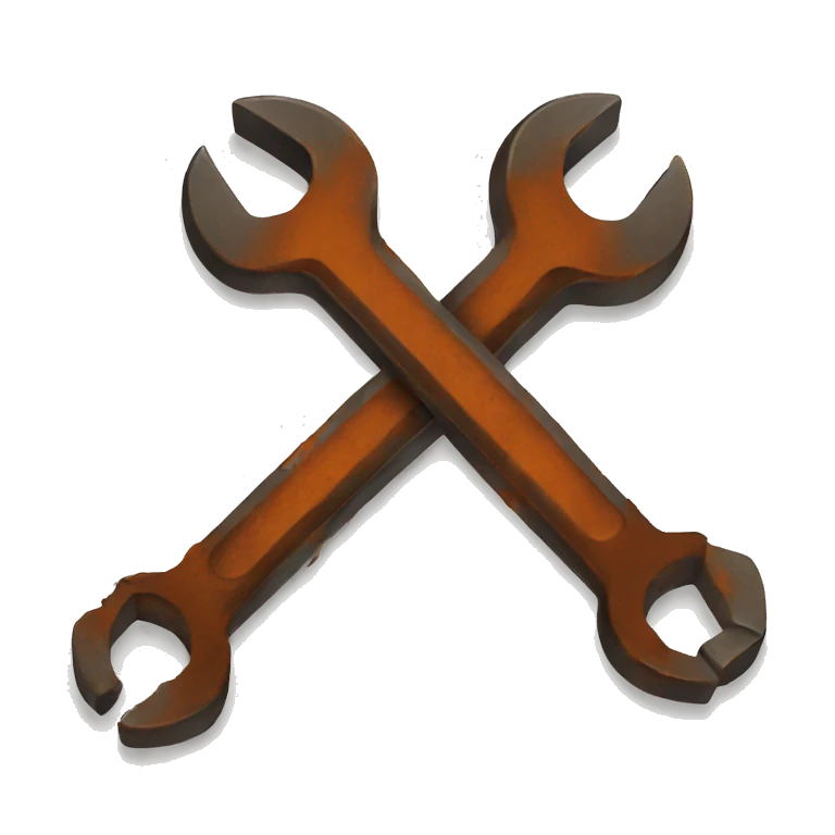 rusty wrench emoji