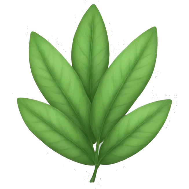 Sage leaf  emoji