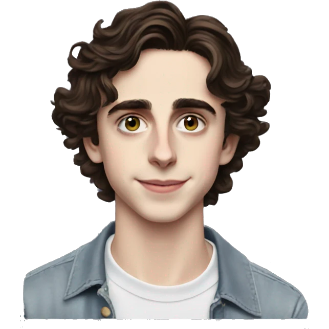 timothee chalamet  emoji