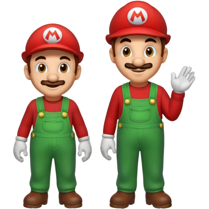 Mario et luidgui  emoji