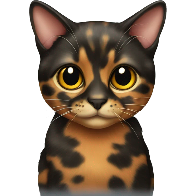 Tortoiseshell Cat emoji