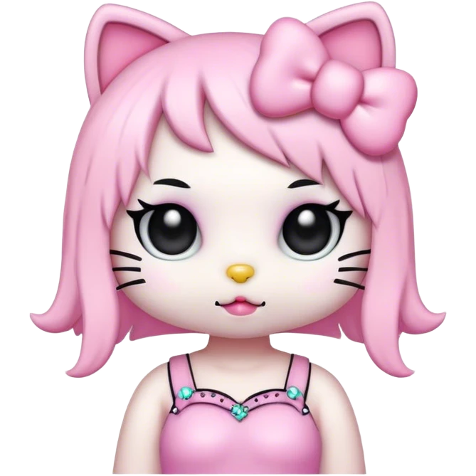  pastel goth italian hello kitty emoji
