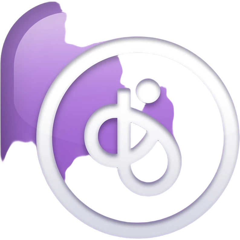 made icon of admin and its purple emoji