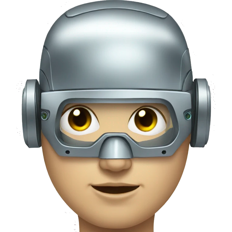 Robot Eyelashes emoji