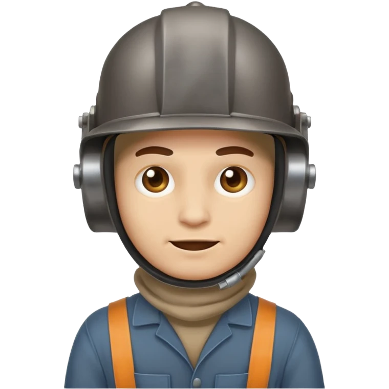 сгенерируй мультяшного сварщика в сварочной маске с разными эмоциями emoji
