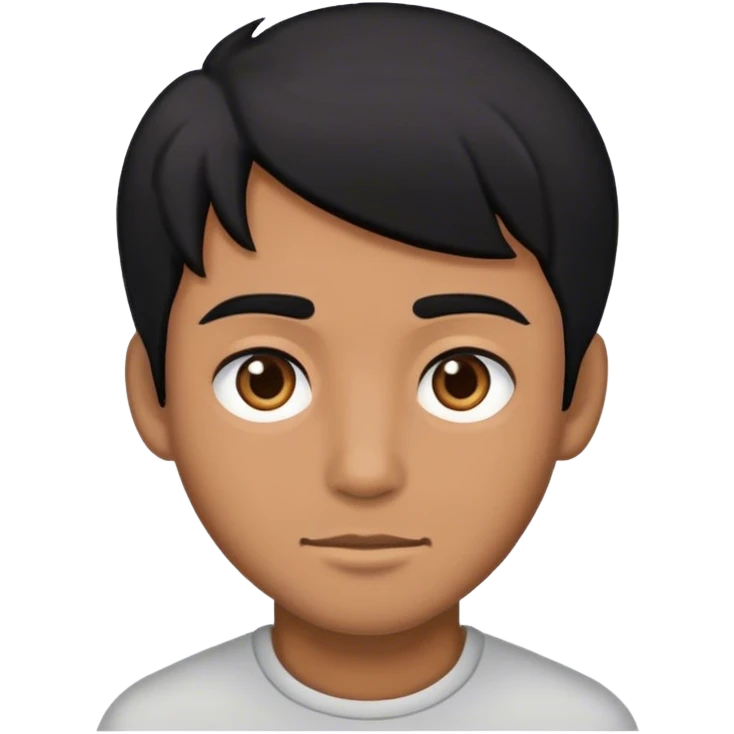 male 22 y.o black hair emoji