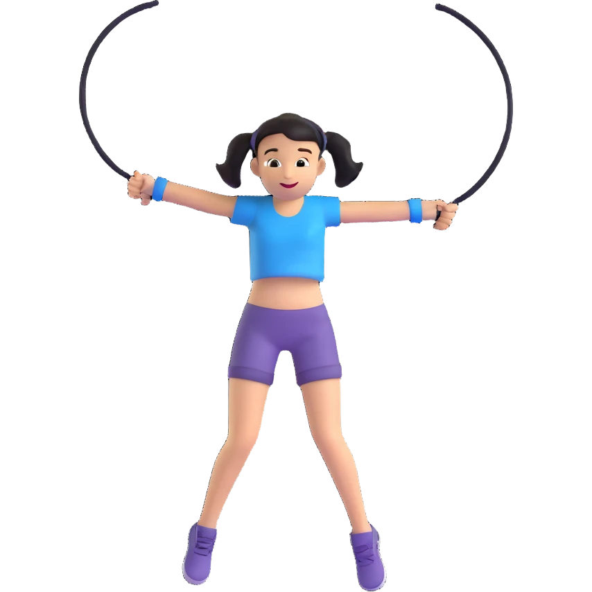 person jumping rope emoji