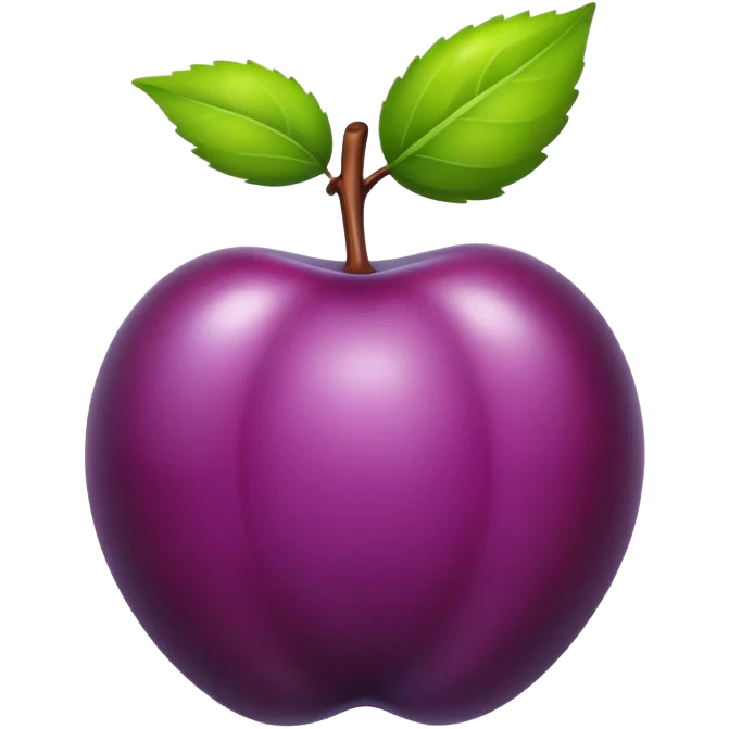 Ciruela emoji