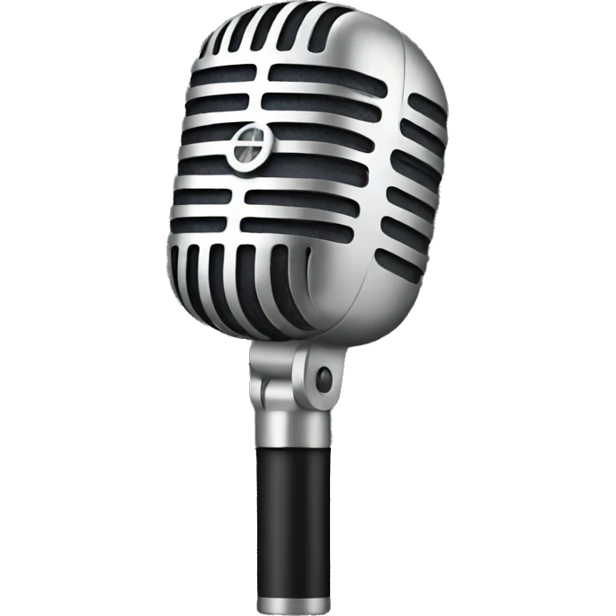 Microphone emoji