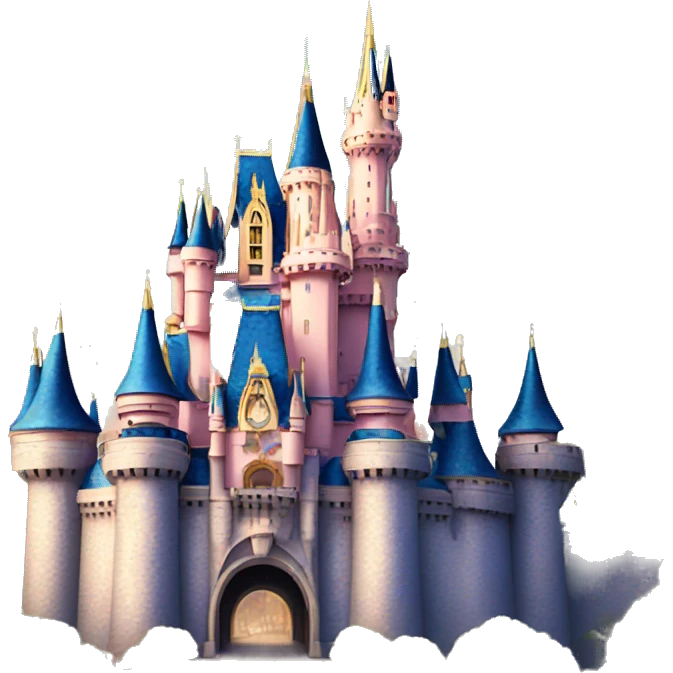 Sparkle Disney castle  emoji