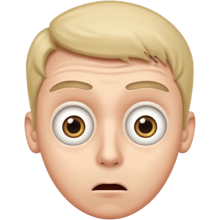 astonished man emoji