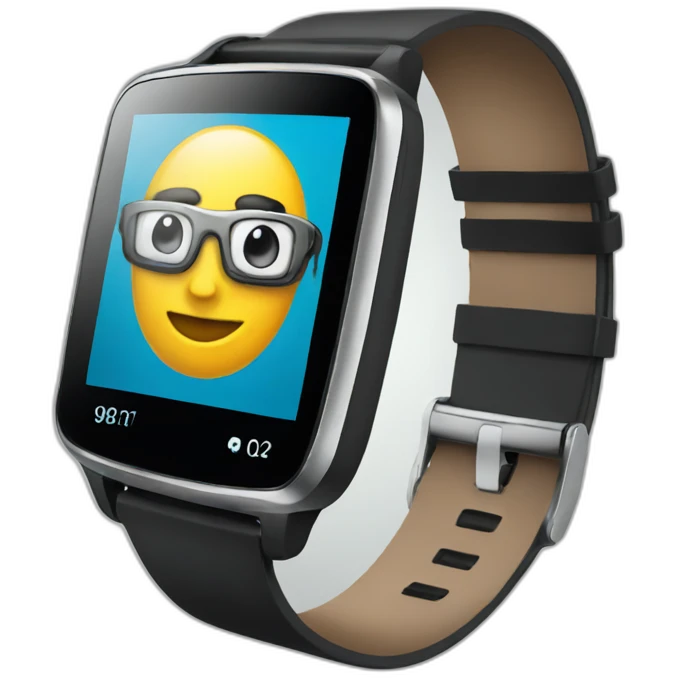 Smart watch emoji