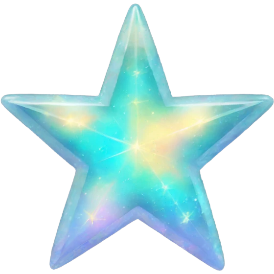 four point star opal emoji
