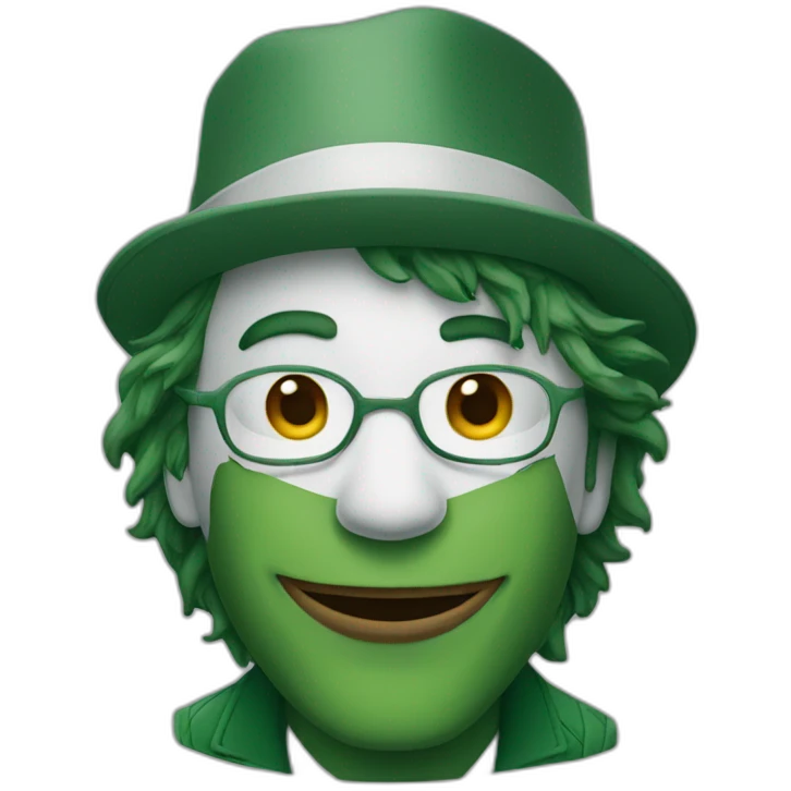 Joker using Lacoste emoji