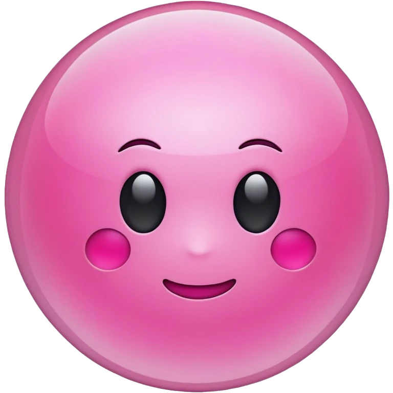 pink coloured viral cell emoji