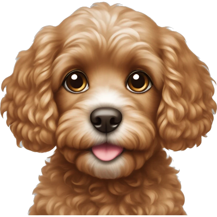 •	Puppy Eyes Emoji: Your Cavapoo looking up with big, heart-melting eyes. Maybe add sparkles or tiny hearts around the eyes to show how cute they are emoji
