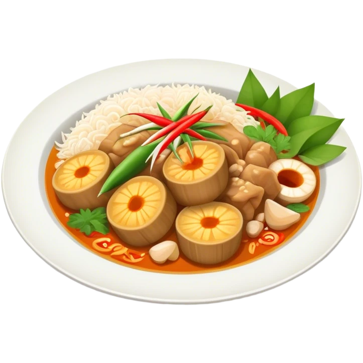 Thai food emoji
