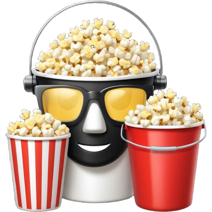 Этот эмодзи 📽️ но добавь к нему любых 1-2 элементов от других эмодзи emoji