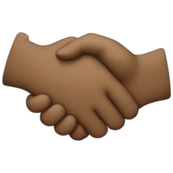 Shake hands  emoji