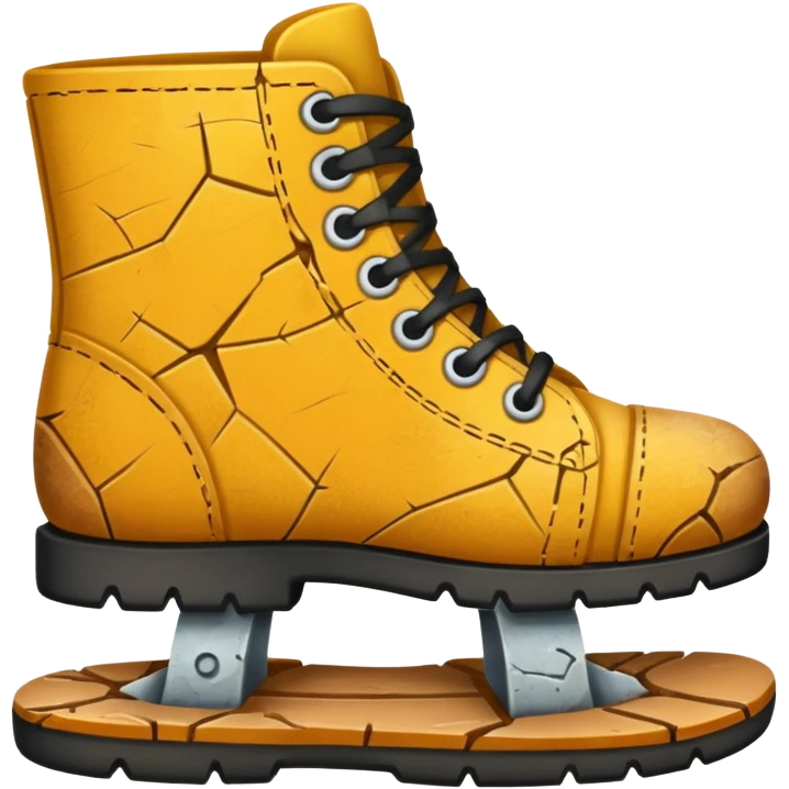 fractured sole emoji