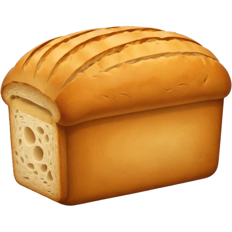 loaf of bread with D'Italiano packaging emoji