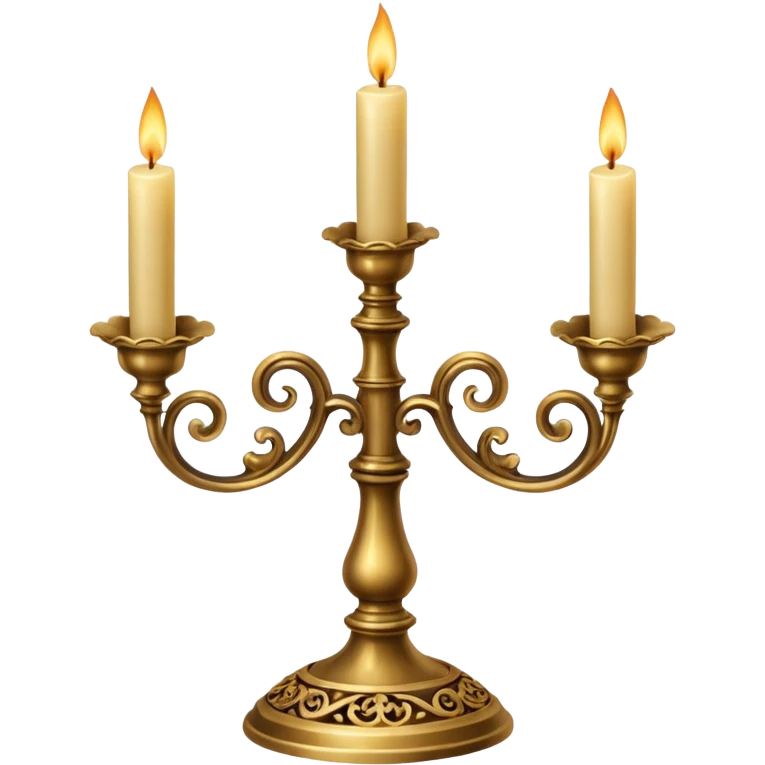 Antique candle holder  emoji
