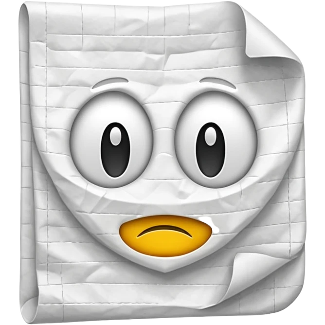 document papier  emoji