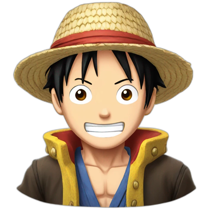 Luffy one piece emoji