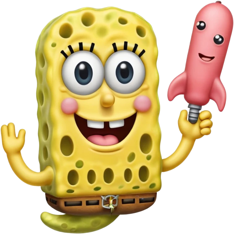 Spongebob’s penis emoji