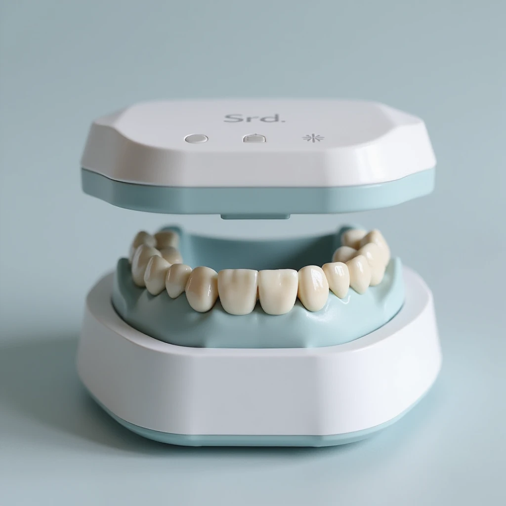 a 3D dental scanner, detailed, realistic, professional, high resolution emoji