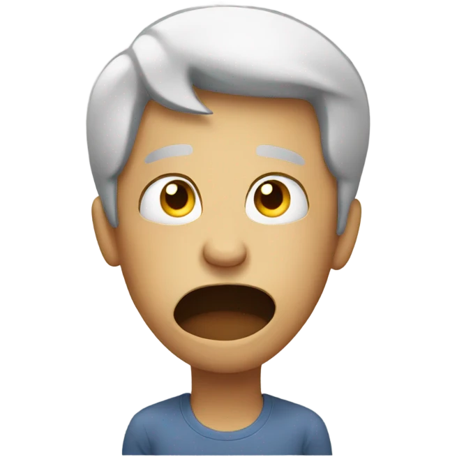 Stressed emoji emoji